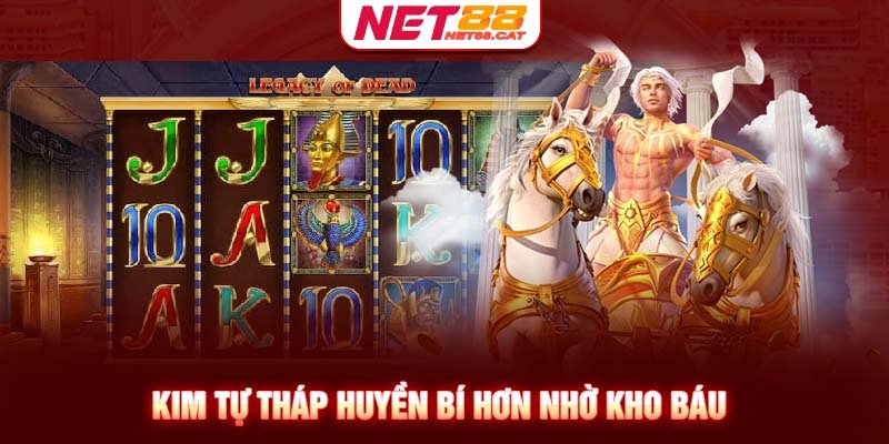 Kim tự tháp huyền bí hơn nhờ kho báu